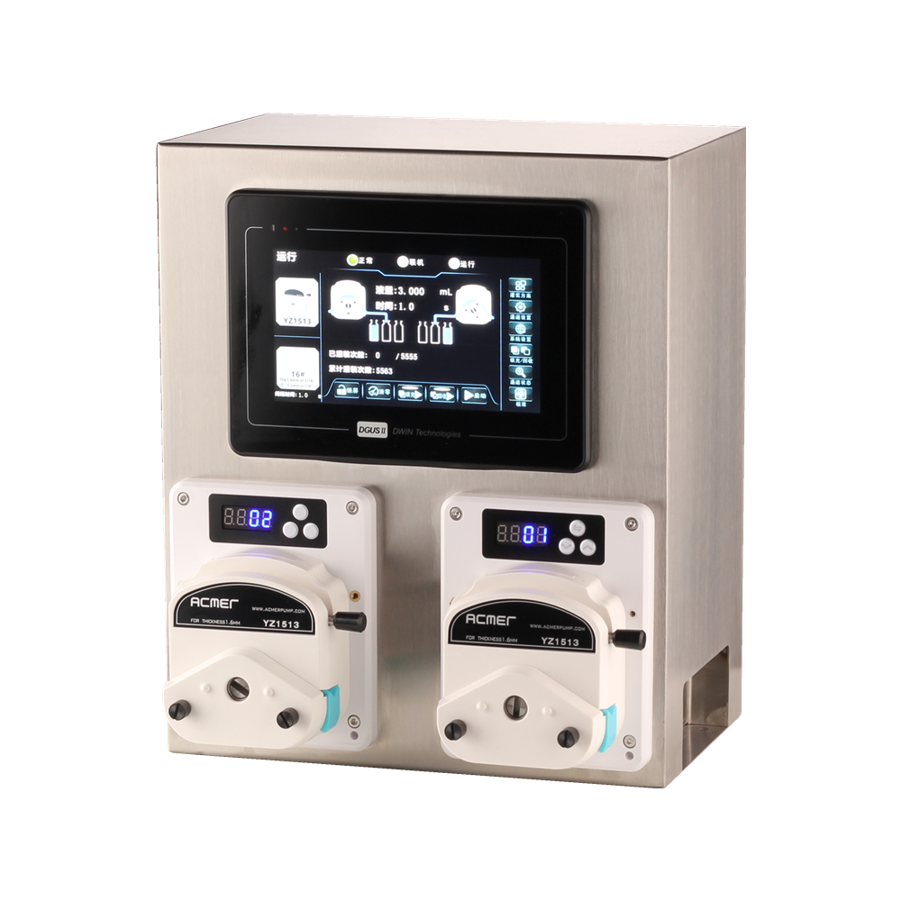 FSU-02ASTD蠕動泵灌裝系統 雙頭灌裝 獨立控制